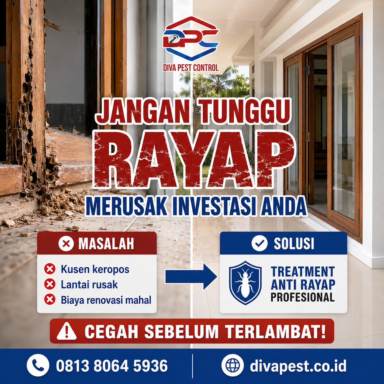 Jasa Anti Rayap di Bogor Perusahaan Resmi Pest Control
